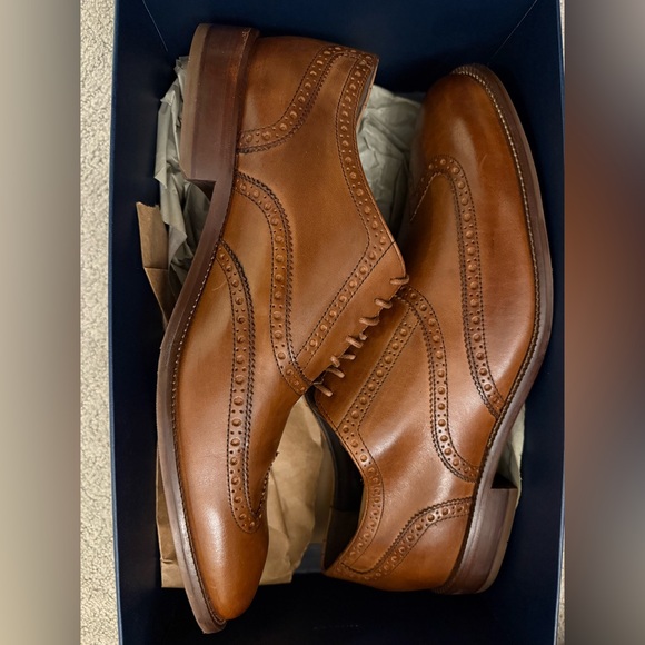 Cole Haan Other - Cole Haan Tan Brogue Oxfords